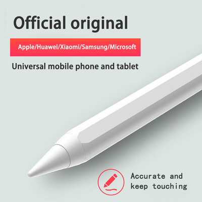 Omnigiftの力の表示が付いているピンクのタブレットのスタイラスのボール ペン