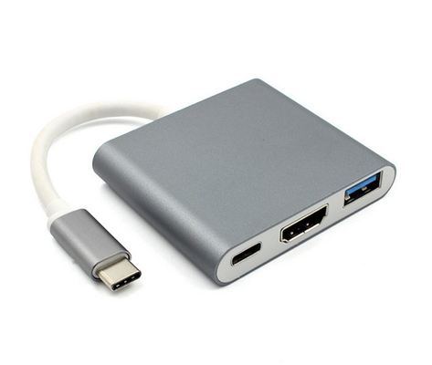 4つのモニターのためのタイプC 3in1のラップトップのドッキング・ステーションのDisplayport Usb延長